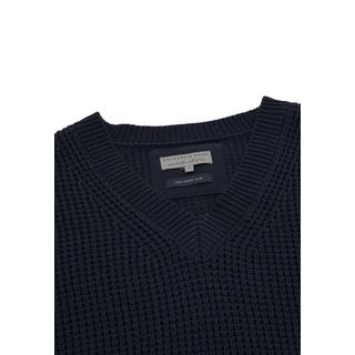 Colours & Sons  Pullover V-Neck-Tuck Stitch 