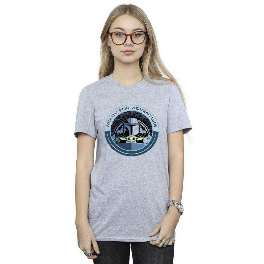 STAR WARS The Mandalorian Ready For Adventure T-Shirt  