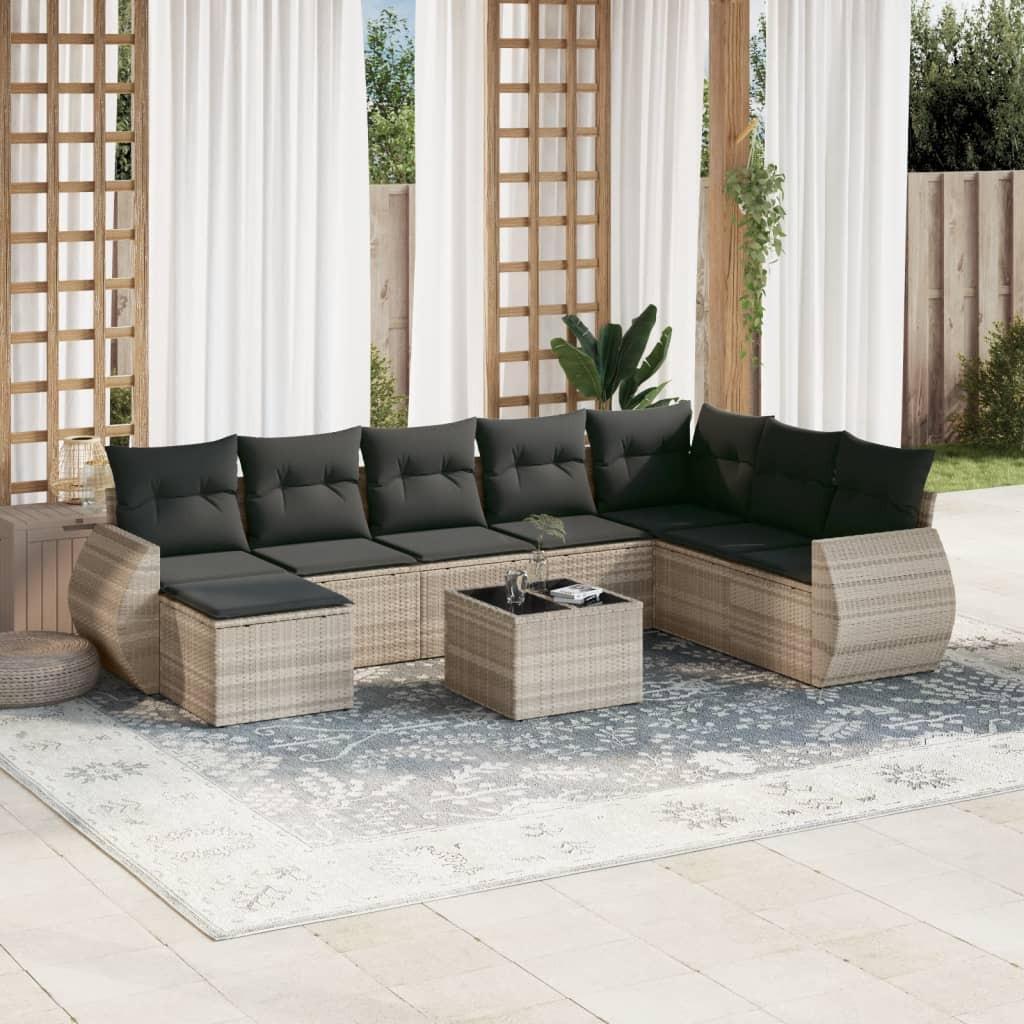 VidaXL Garten sofagarnitur poly-rattan  