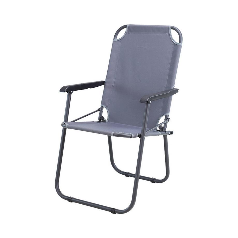 Contini  Chaise de plage anthracite 