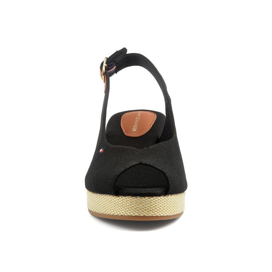 TOMMY HILFIGER Flag Mid Wedge Espadrille Slingback  