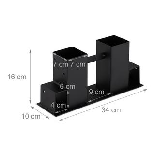 B2X Stapelhilfe ausem Holz im 4er-Set  