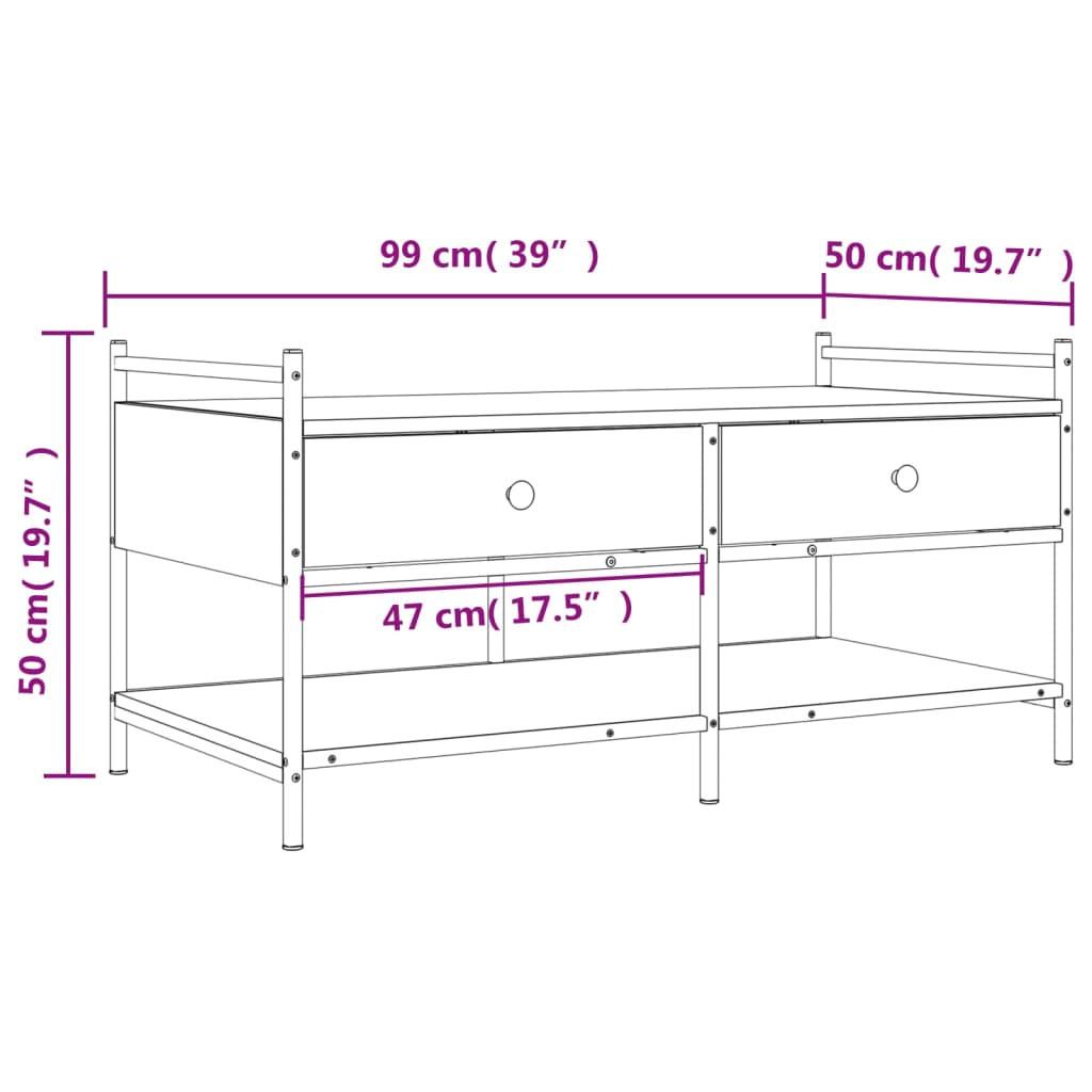 VidaXL Couchtisch holzwerkstoff  