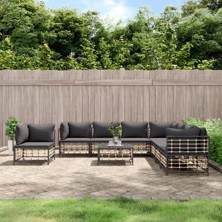 VidaXL Garten lounge set poly-rattan  