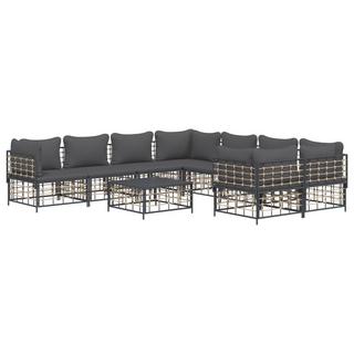 VidaXL Garten lounge set poly-rattan  