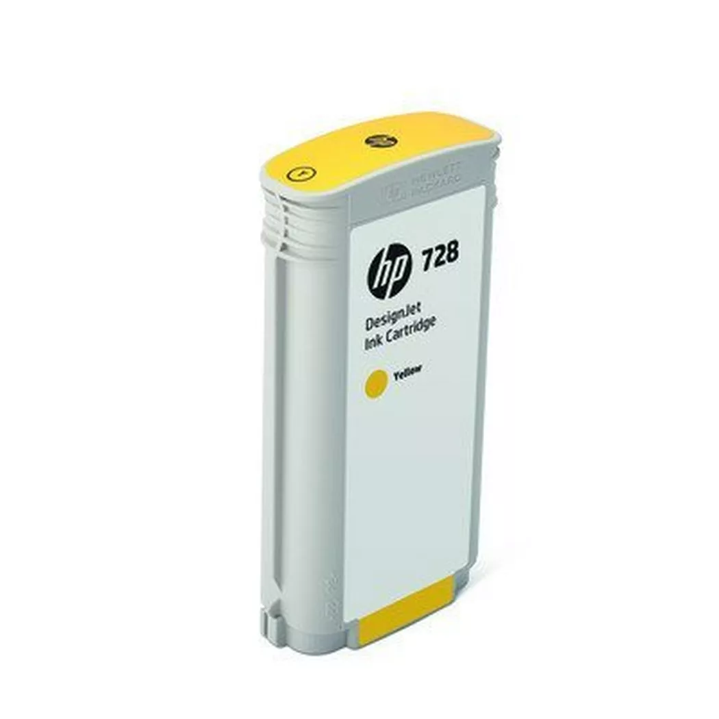 Hewlett-Packard – HP Tintenpatrone 728 yellow F9J65A DesignJet T730/T830 130ml, One Size