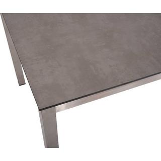 mutoni pleasure Table de jardin Sienna gris 158x90  