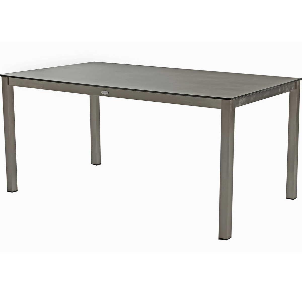 mutoni pleasure Table de jardin Sienna gris 158x90  