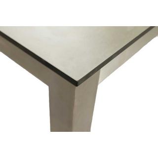 mutoni pleasure Table de jardin Sienna gris 158x90  