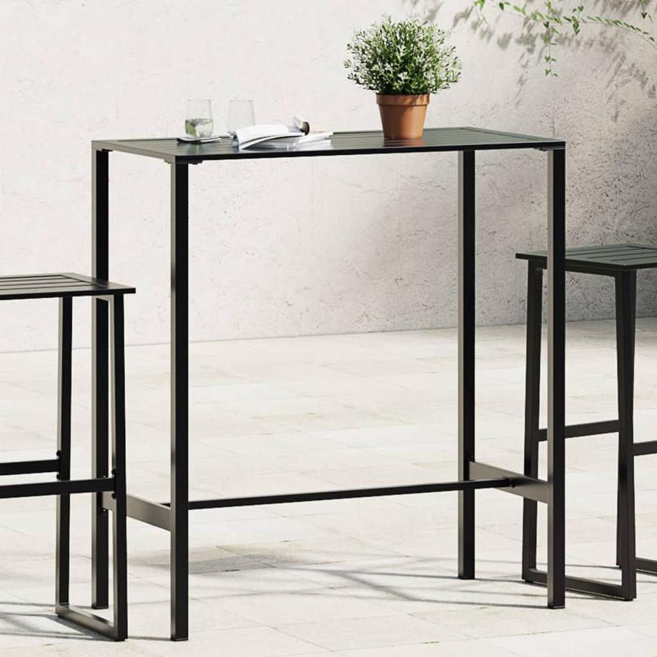 VidaXL Bartisch stahl  