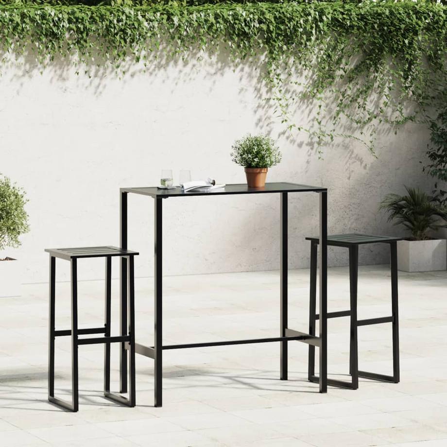 VidaXL Bartisch stahl  