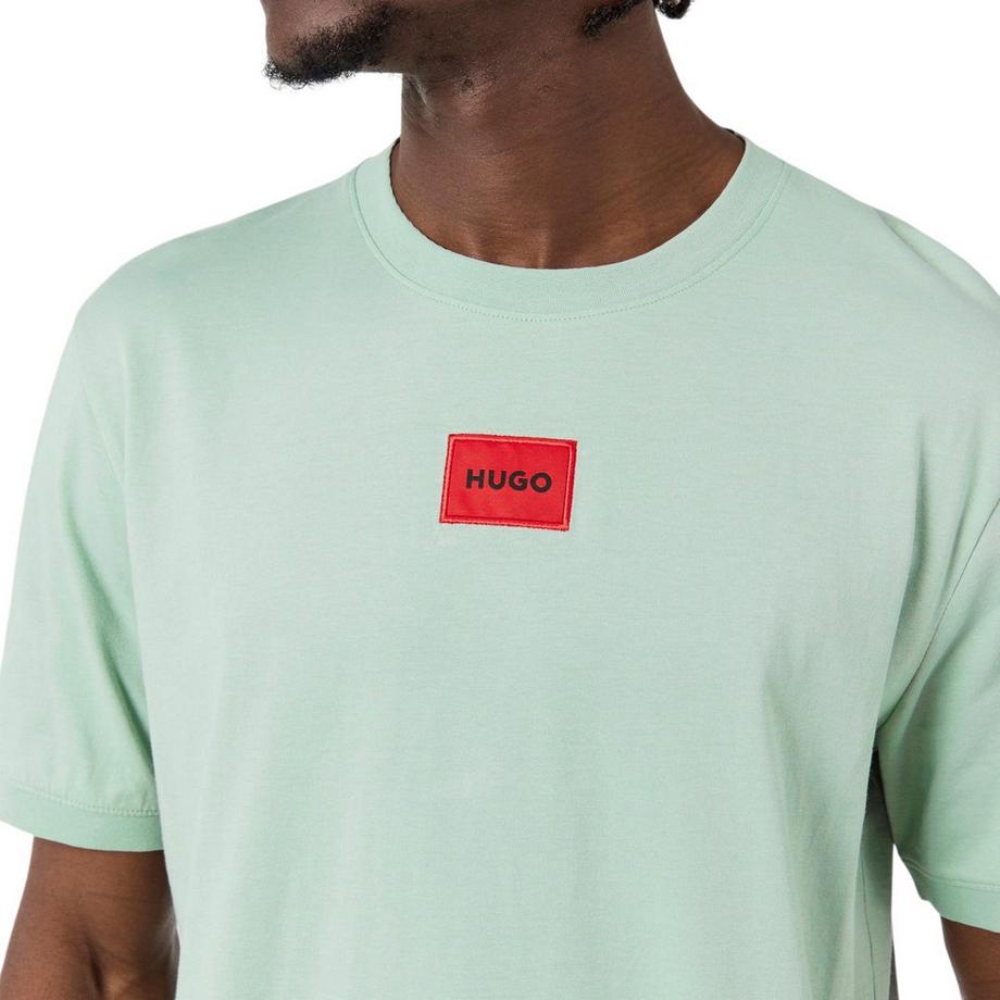 HUGO Diragolino Maglietta Logo Sul Petto  