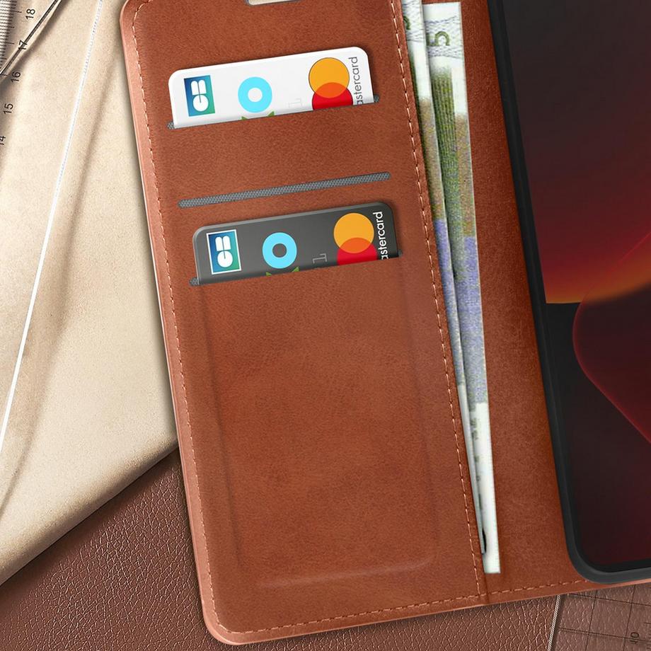 Avizar  Vintage Etui Xiaomi 13T / 13T Pro Braun 