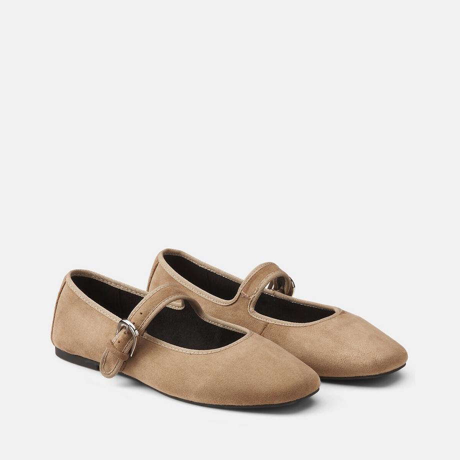 Ballerines babies en velours