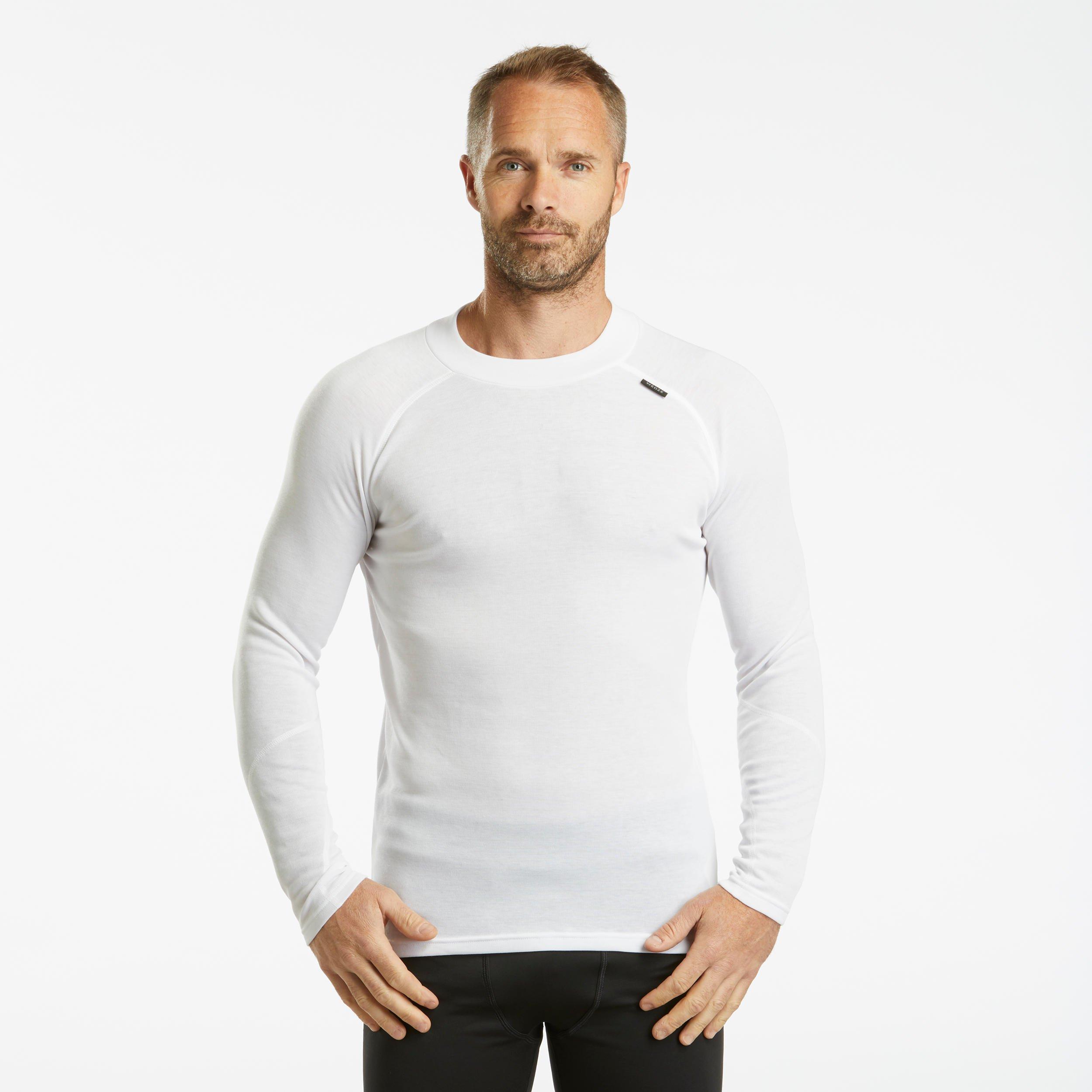 WEDZE  Skiunterwäsche Funktionsshirt 100  weiss 