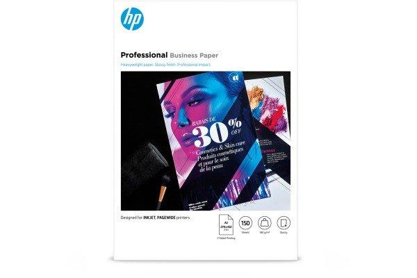 Hewlett-Packard HP Professional FSC Paper A3 7MV84A Multiuse Glossy 180g 150 B.  