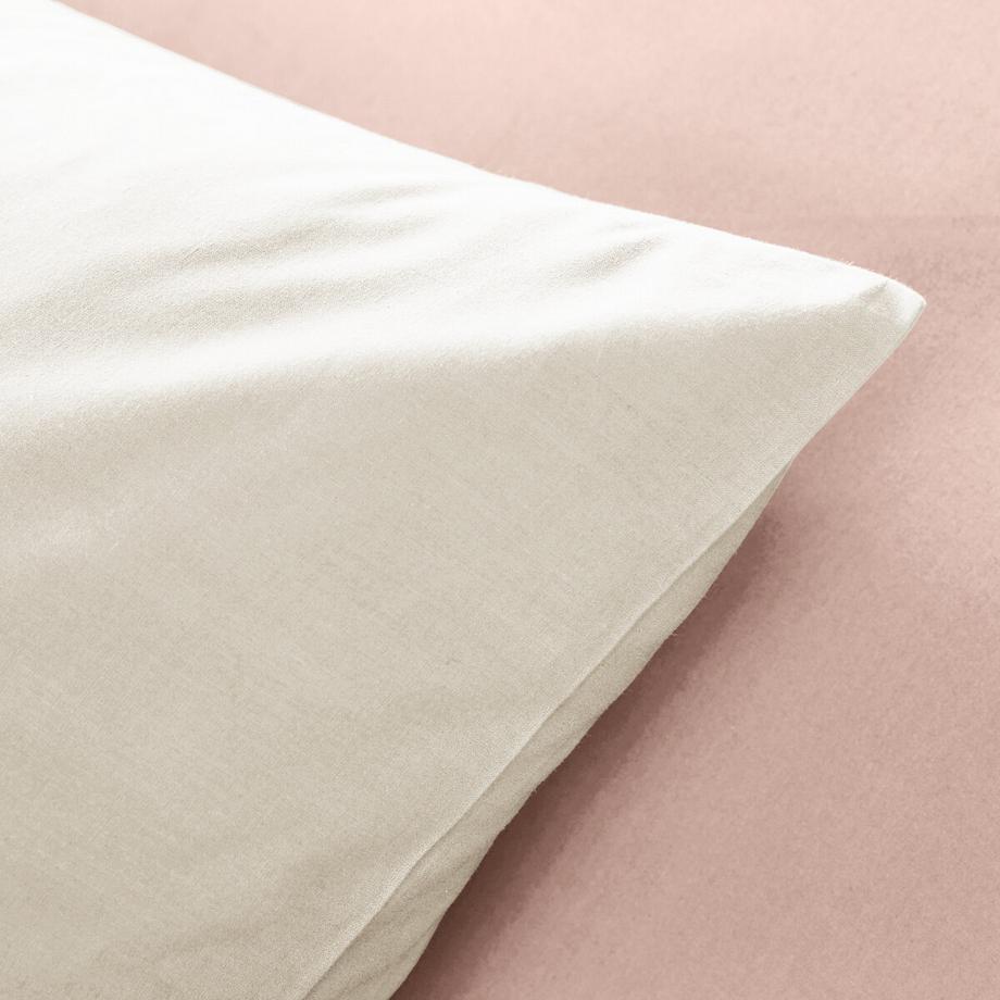 La Redoute Intérieurs Scenario Housse de Couette Unie Percale Coton Bio  
