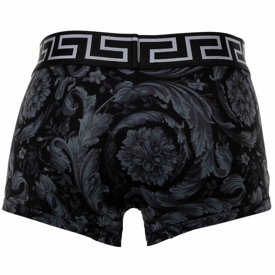 VERSACE Barocco All Over Short Trunk Stretch Organic Jersey Boxer  