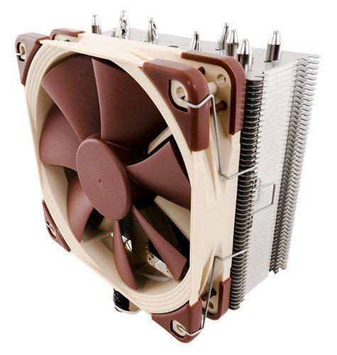 Noctua  NH-U12S SE-AM4 système de refroidissement d’ordinateur Processeur Refroidisseur Beige, Marron, Acier inoxydable 