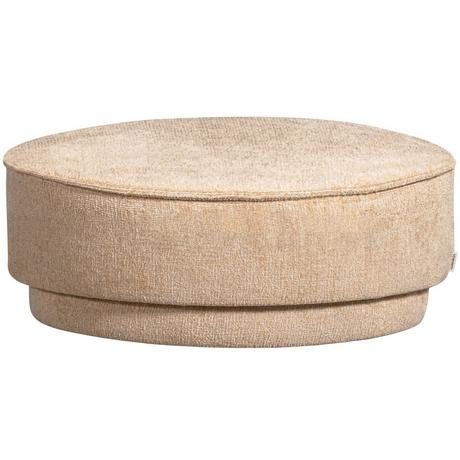 mutoni Tabouret Pearl Chenille mélange naturel 80  