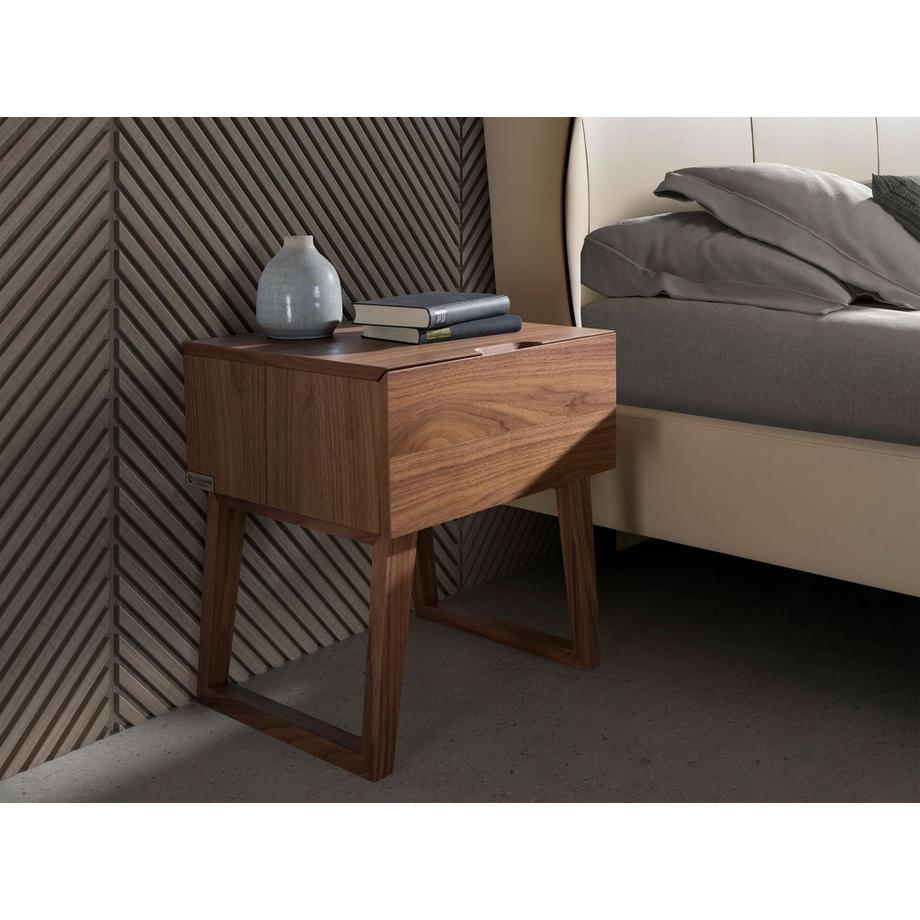 ANGEL CERDA Comodino noce  