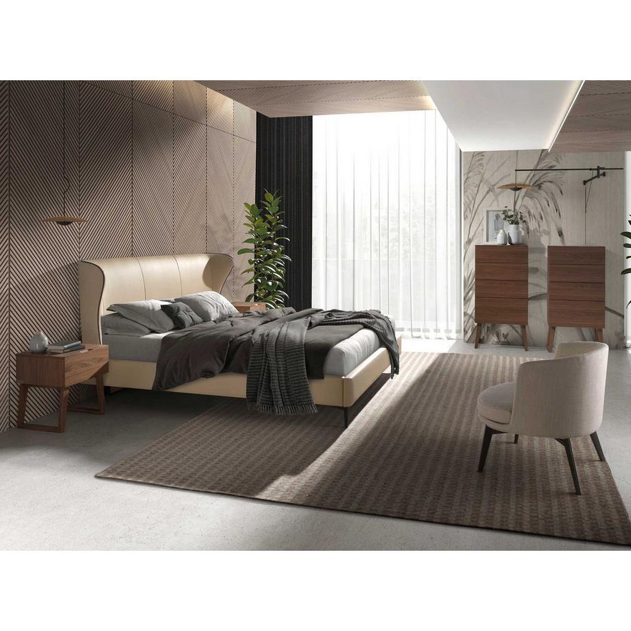 ANGEL CERDA Comodino noce  