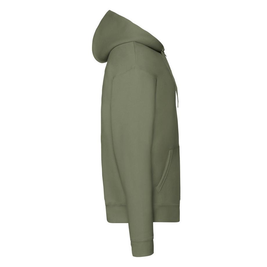 Fruit of the Loom Felpa con cappuccio Premium con cerniera intera  