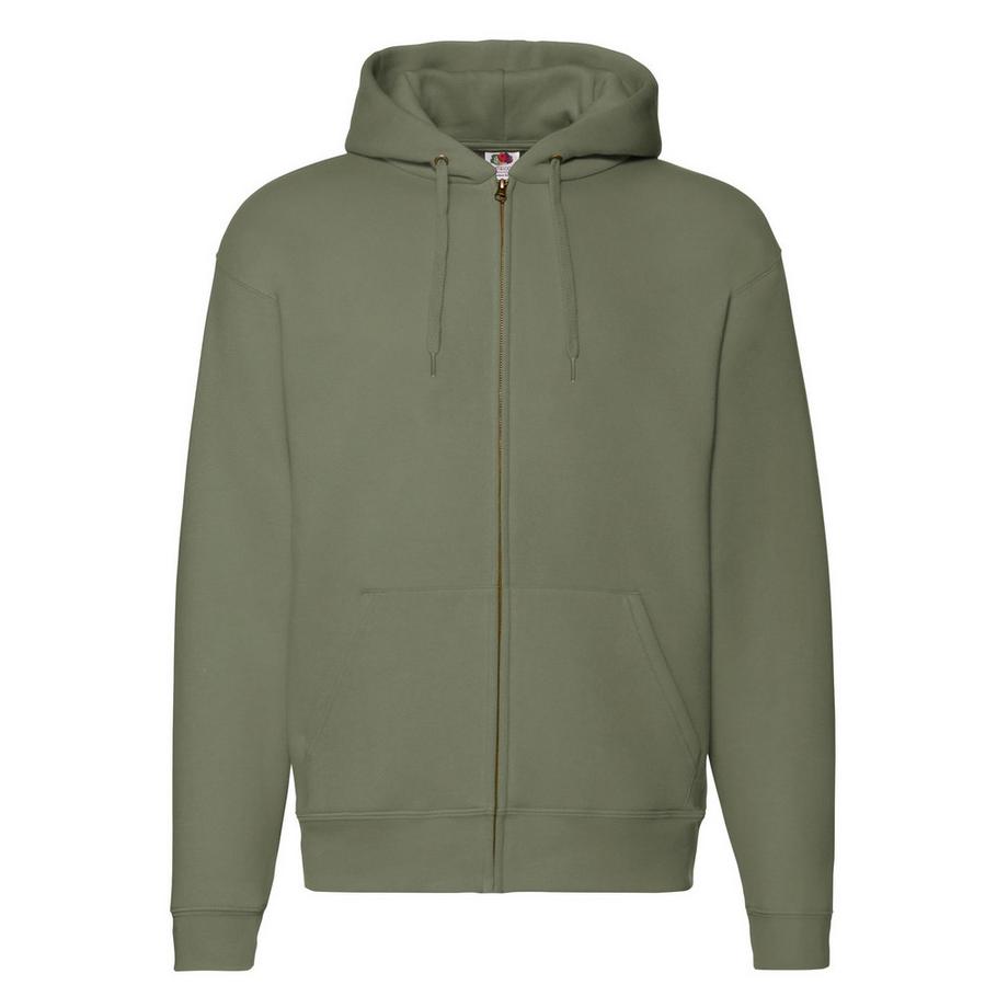 Premium Hoodie mit durchgehendem Reißverschluss