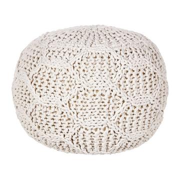 Pouf aus Baumwolle Boho TRIMAN