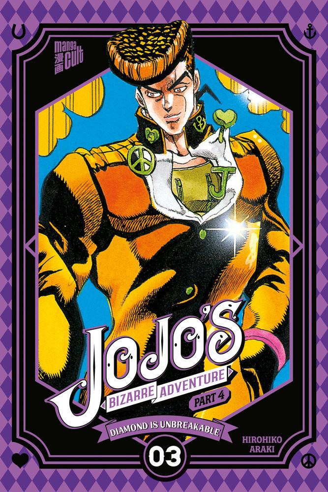 JoJo's Bizarre Adventure - Part 4 Diamond is Unbreakable 03 Araki, Hirohiko; Mandler, Sascha (Übersetzung) Copertina rigida 