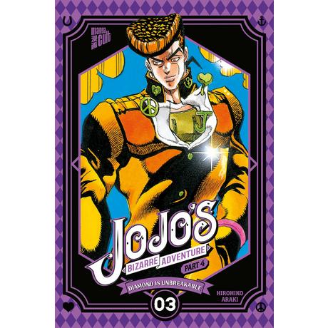 JoJo's Bizarre Adventure - Part 4 Diamond is Unbreakable 03 Araki, Hirohiko; Mandler, Sascha (Übersetzung) Copertina rigida 