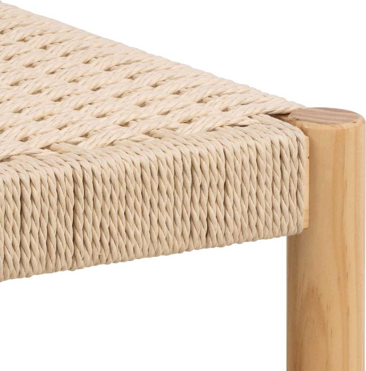 mutoni Sgabello Liron bianco sporco  