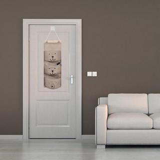 Alopini Sac de rangement pour suspension murale, sac de suspension pour salle de bain, sac de suspension pliable  