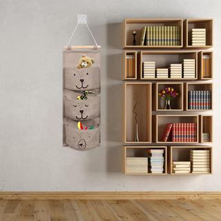 Alopini Sac de rangement pour suspension murale, sac de suspension pour salle de bain, sac de suspension pliable  