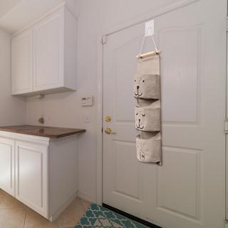 Alopini Sac de rangement pour suspension murale, sac de suspension pour salle de bain, sac de suspension pliable  