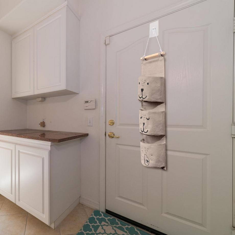 Alopini Sac de rangement pour suspension murale, sac de suspension pour salle de bain, sac de suspension pliable  