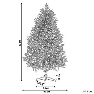 Beliani Albero di Natale en PVC Moderno FARNHAM  