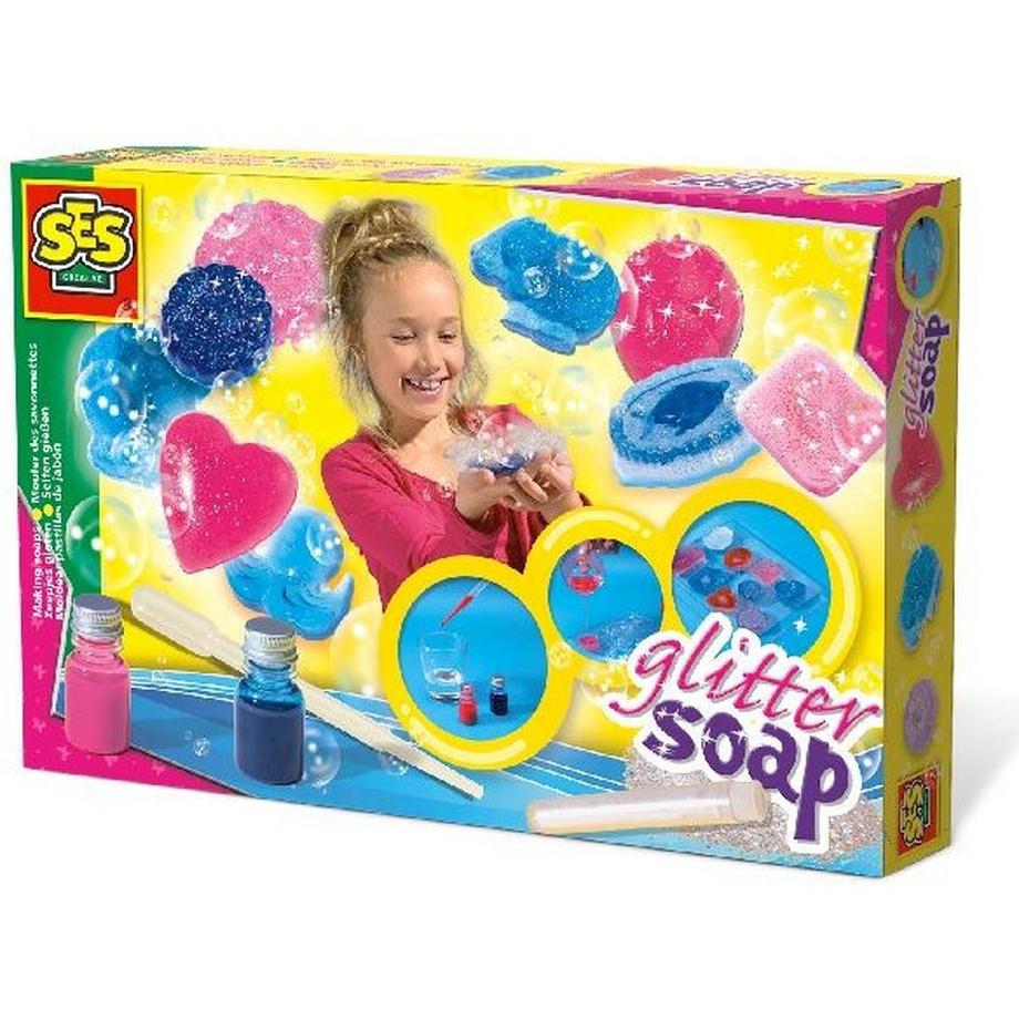 SES  SES Creative 00910 Seifen gießen Kinder-Bastelkit, Mehrfarbig 