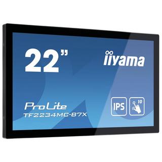 Iiyama  ProLite TF2234MC-B7X Monitor PC 54,6 cm (21.5") 1920 x 1080 Pixel Full HD LED Touch screen Multi utente Nero 