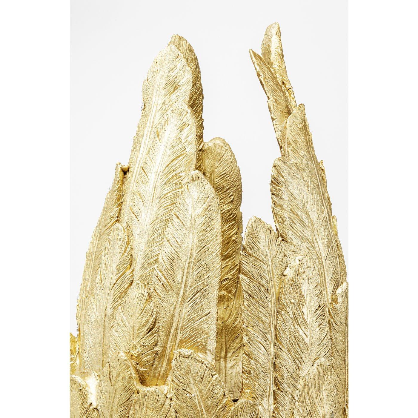 KARE Design Vase Feathers Gold 91cm  