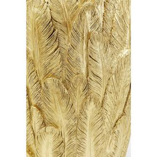 KARE Design Vase Feathers Gold 91cm  