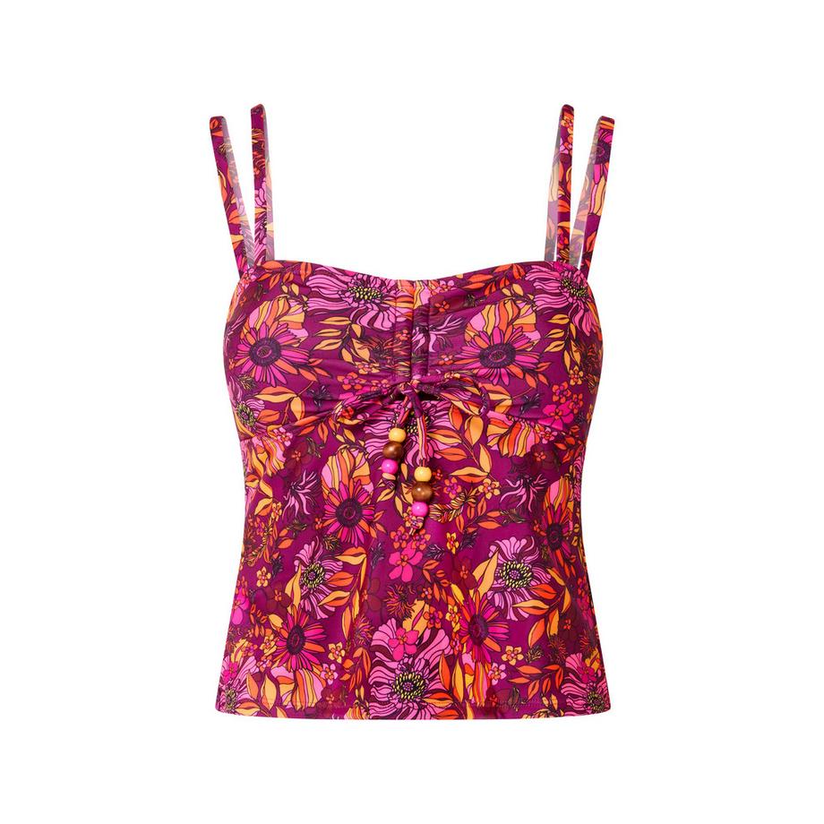 Joe Browns Haut de Tankini Imprimé Floral avec Bretelles Doubles  