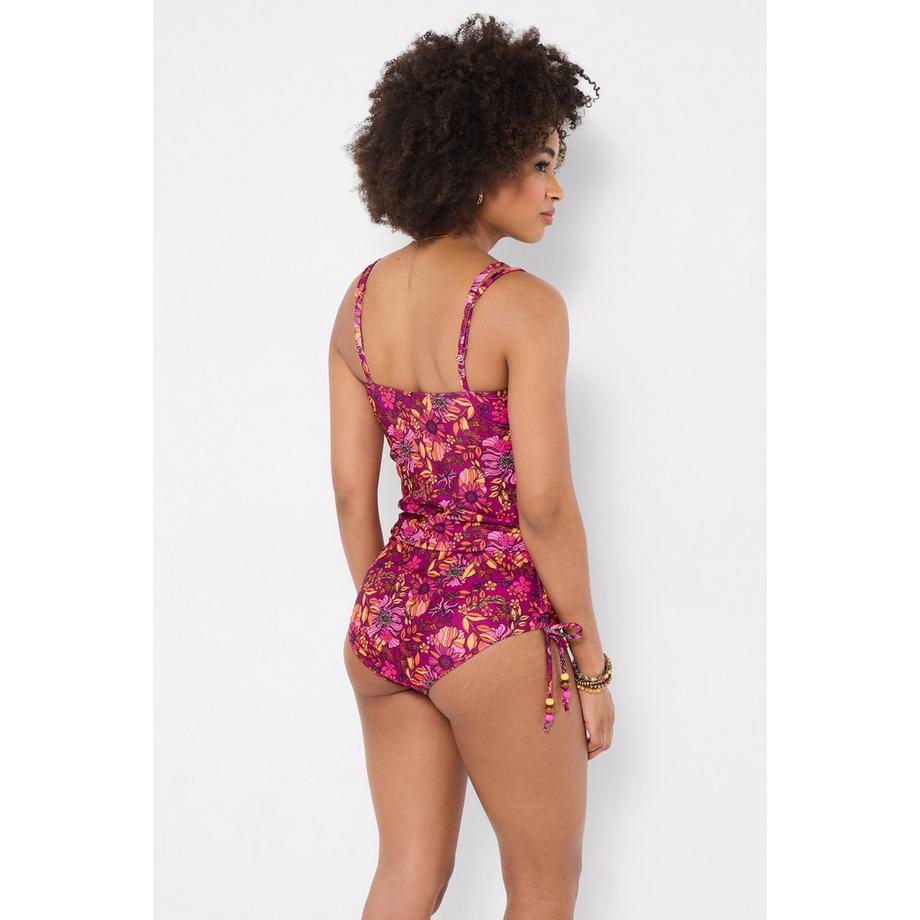 Joe Browns Haut de Tankini Imprimé Floral avec Bretelles Doubles  