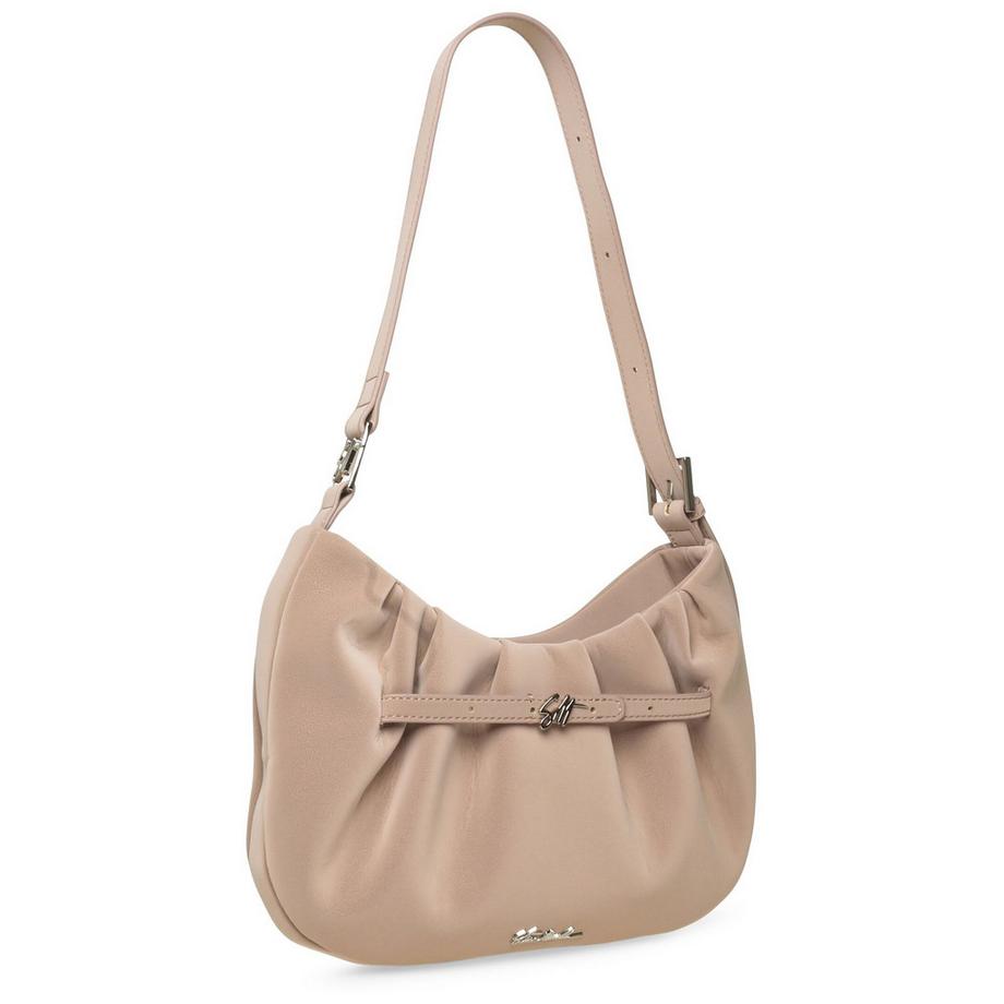 STEVE MADDEN Sac Hobo plissé avec détail de sangle avant  