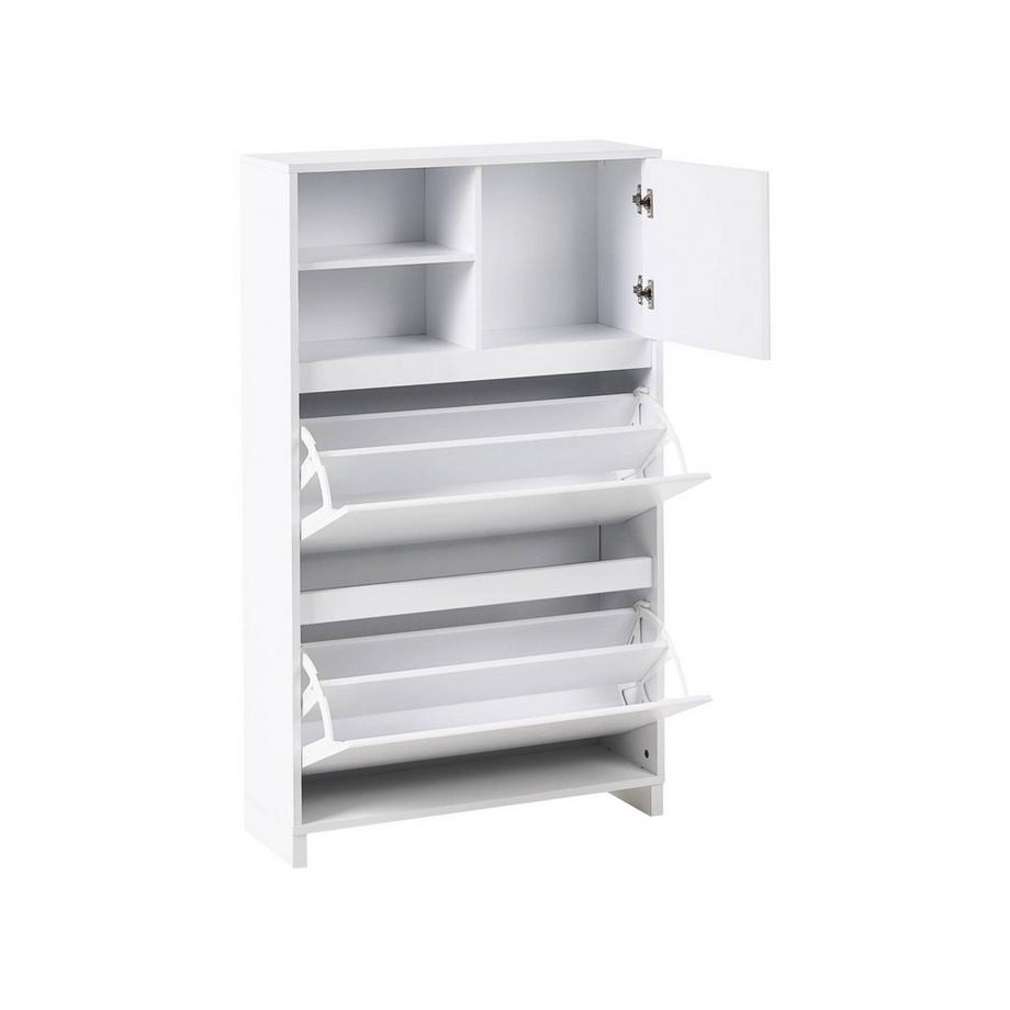 Beliani Meuble à chaussures en Panneau de particules de bois Scandinave COBAR  