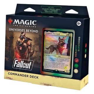 Wizards of the Coast  Universes Beyond: Fallout Commander Decks Scrappy Survivors - Magic the Gathering - EN 