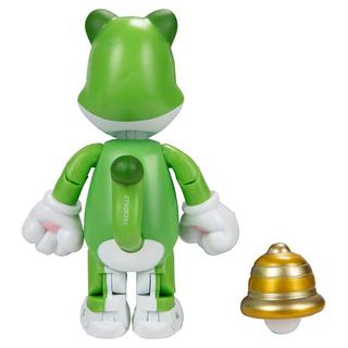 JAKKS Pacific  Super Mario Cat Luigi & Super Ball (10cm) 