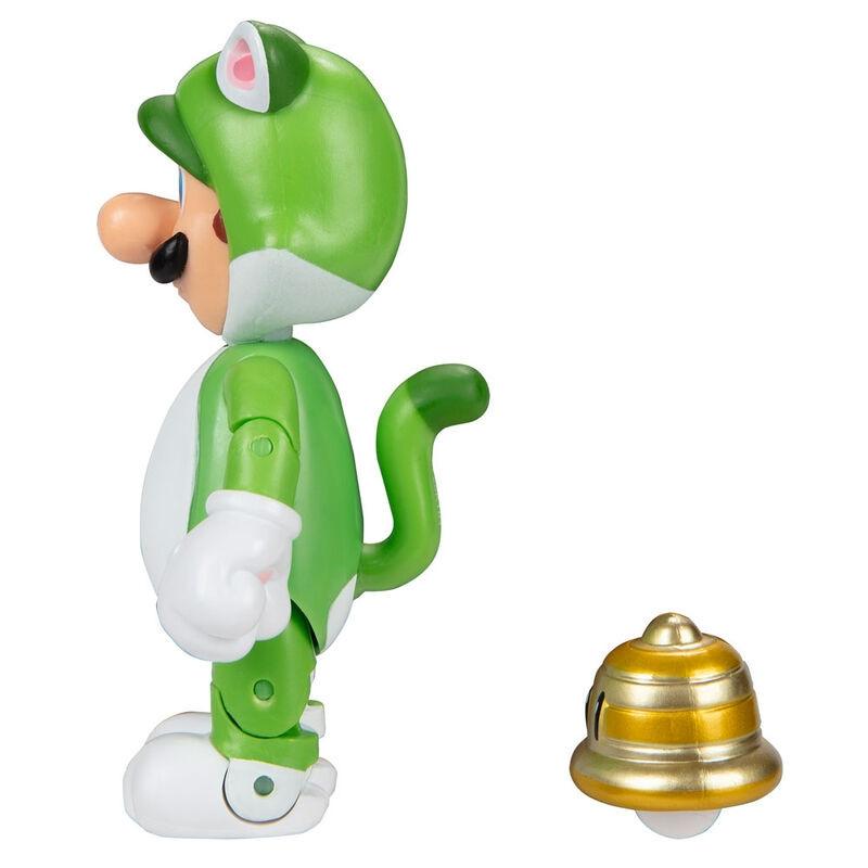 JAKKS Pacific  Nintendo Super Mario Cat Luigi figure 10cm 