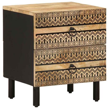 VidaXL Table de chevet bois de mangue  