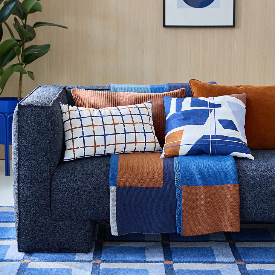 La Redoute Intérieurs Freeport Housse de coussin 45x45 cm  